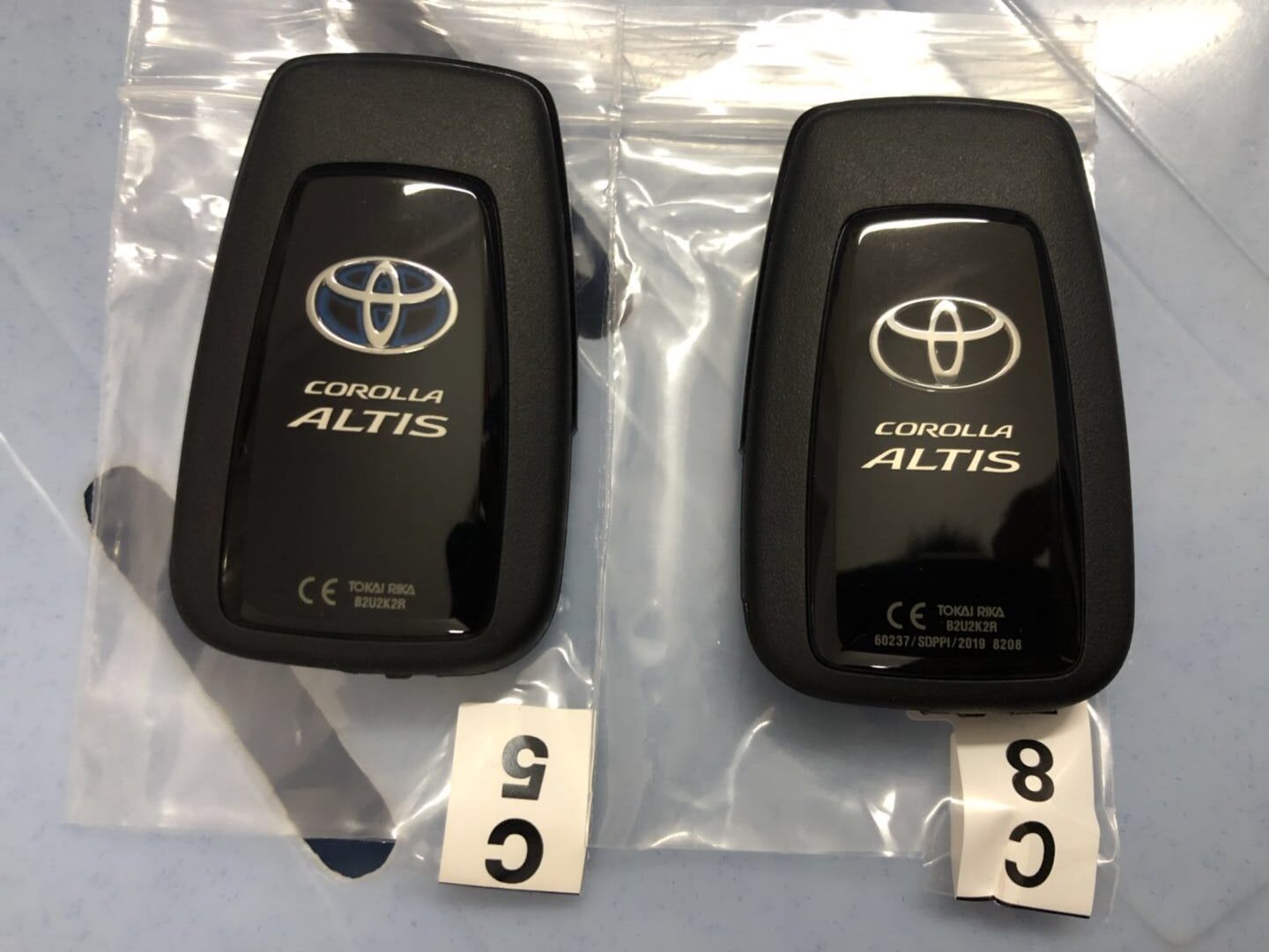 4A Chip TOYOTA Corolla ALTIS Smart Key 4 Buttons 434.42mhz FCC ID B2U2K2R - Image 3